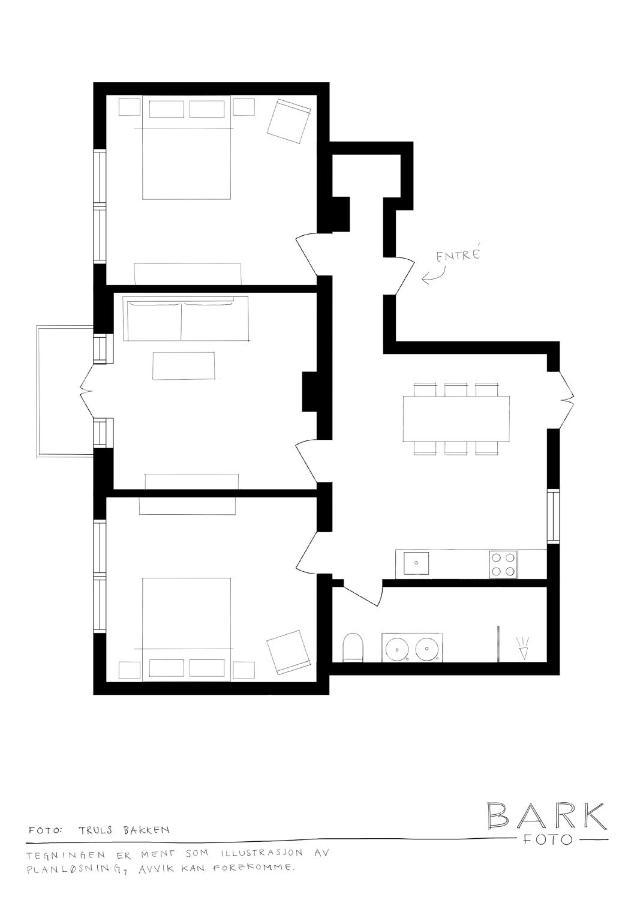 Apartamento Odda Panorama Exterior foto